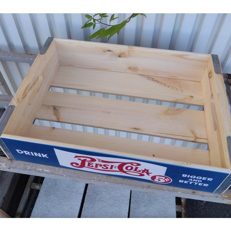 PEPSI（ペプシ） PEPSI WOOD CRATE C ウッドボックス ウッドケース 木