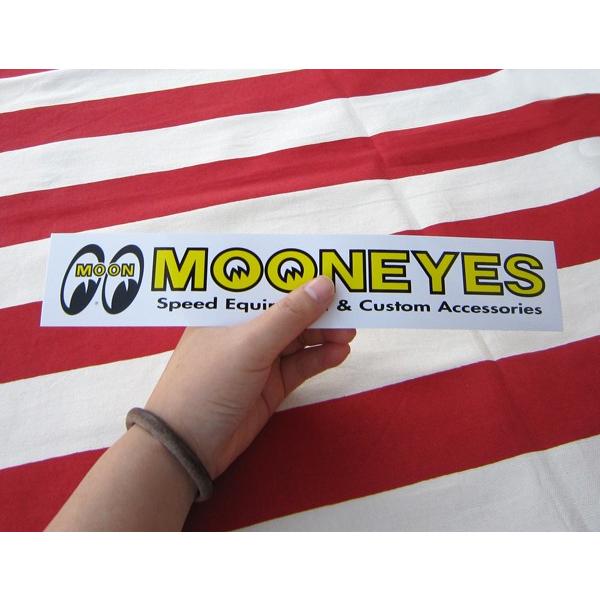 MOONEYES レターパックプラス対応 ムーンアイズ バンパー ステッカー