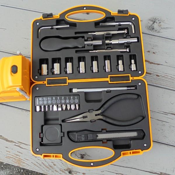 DALTON ダルトン TOOL KIT CAR SERVICE ツールキット カーサービス 整備 工具 セット DIY LED 懐中電気 ドライバー ソケット メジャー 面白い オシャレ