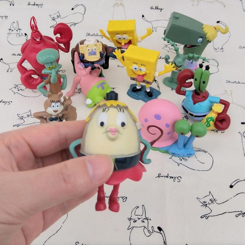 スポンジボブ PVCフィギュア 12個セット アメリカキャラクター