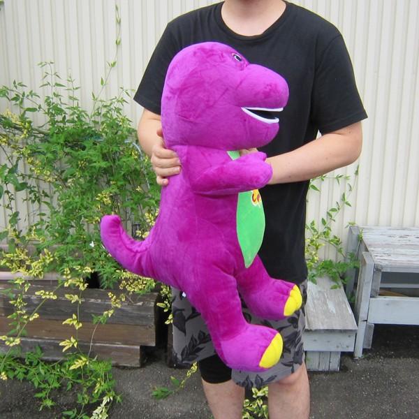 Barney バーニー ビッグ ぬいぐるみ 大きい 60cm アメリカ子供向け番組 キャラクター 刺繍 紫色の恐竜 玩具 トイ Toy インテリア雑貨 可愛い Ka 0 アメリカン雑貨hermit ハーミット 通販 Yahoo ショッピング