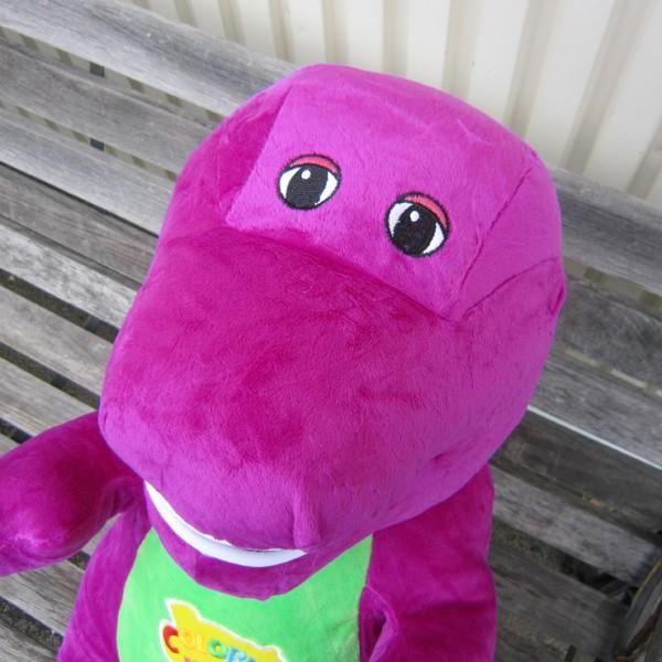 Barney バーニー ビッグ ぬいぐるみ 大きい 60cm アメリカ子供向け番組 キャラクター 刺繍 紫色の恐竜 玩具 トイ Toy インテリア雑貨 可愛い Ka 0 アメリカン雑貨hermit ハーミット 通販 Yahoo ショッピング