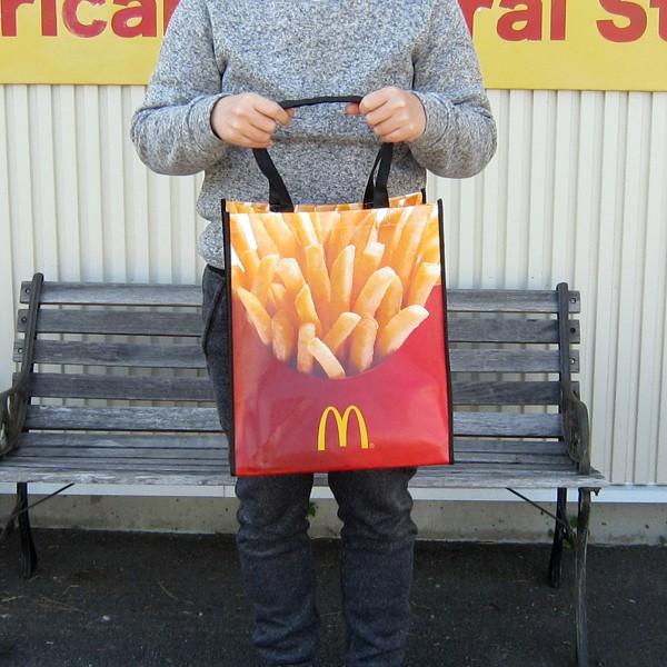 マクドナルド トートバッグ ポテト オフィシャルグッズ マチが大きいトートバッグ アメリカ雑貨 アメリカカンパニー かばん Sns ファッション 派手 目立つ Mc 008 アメリカン雑貨hermit ハーミット 通販 Yahoo ショッピング