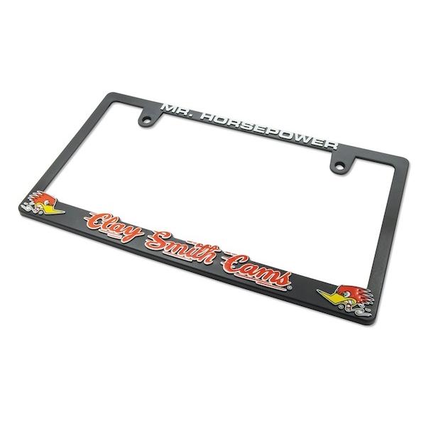 Reised Clay Smith レイズド クレイスミス ロゴ ナンバーフレーム 立体的 新基準適用 国産車対応 日本車対応 カーアクセサリー ドレスアップ | MOONEYES | 02