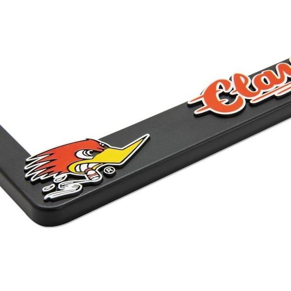 Reised Clay Smith レイズド クレイスミス ロゴ ナンバーフレーム 立体的 新基準適用 国産車対応 日本車対応 カーアクセサリー ドレスアップ | MOONEYES | 04