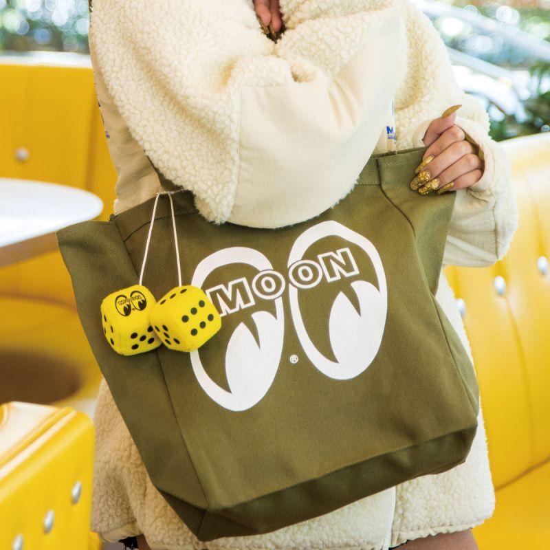 レターパックプラス対応 MOONEYES ムーンアイズ ミニ ファジーダイス イエロー ピンク ハンギングダイス サイコロ カーアクセサリー 車内アクセ インテリア | MOONEYES | 06