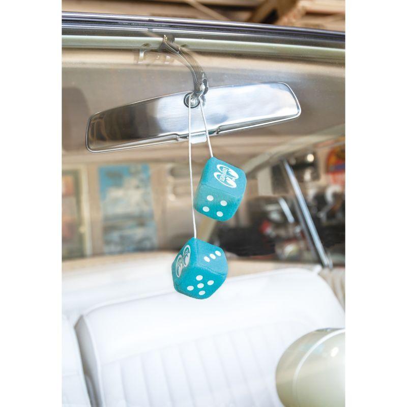 レターパックプラス対応 MOONEYES ムーンアイズ ミニ ファジーダイス イエロー ピンク ハンギングダイス サイコロ カーアクセサリー 車内アクセ インテリア | MOONEYES | 07