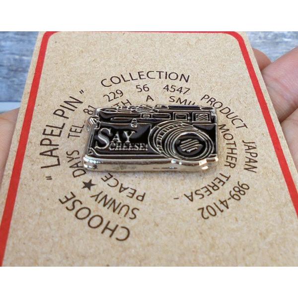 レターパックプラス対応 ラベルピン トラック カメラ 星条旗 U.S.フラッグ ネコ リンゴ りんご ポテト PINS ピンバッヂ ピンバッジ ピンズ バタフライクラッチ |  | 07