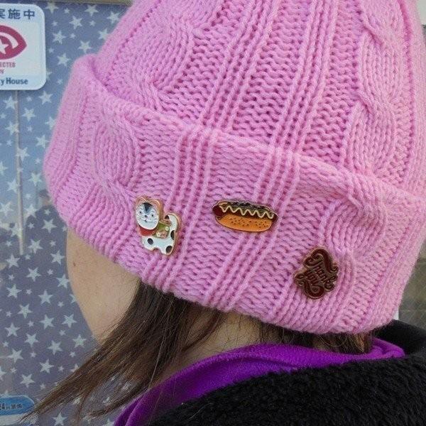 レターパックプラス対応 ラベルピン トラック カメラ 星条旗 U.S.フラッグ ネコ リンゴ りんご ポテト PINS ピンバッヂ ピンバッジ ピンズ バタフライクラッチ |  | 12