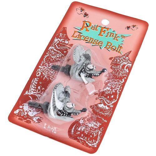 レターパックプラス対応 RAT FINK ラットフィンク ライセンスボルト フィギュア カー用品 カーアクセサリー 車外アクセサリー ナンバープレートボルト 目立つ | RAT FINK | 06