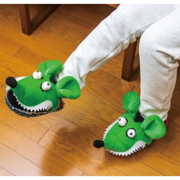 RAT FINK ラットフィンク スリッパ 約23cm〜26cm対応 モップスリッパ