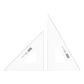 全国どこでも送料無料 三角定規 18cm 2mm 面取り 目盛りなし 1 809 11 キャンセル返品不可 メール便 Materialworldblog Com