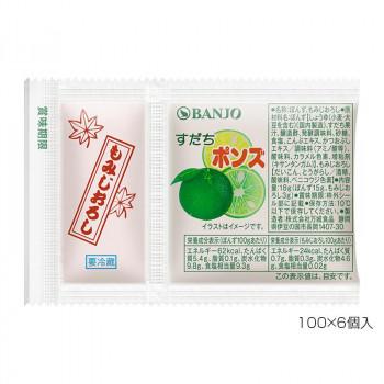 送料無料 Banjo 万城食品 すだちぽん酢 もみじおろしdp 100 6個入 キャンセル返品不可 お気にいる Feltfetish Com