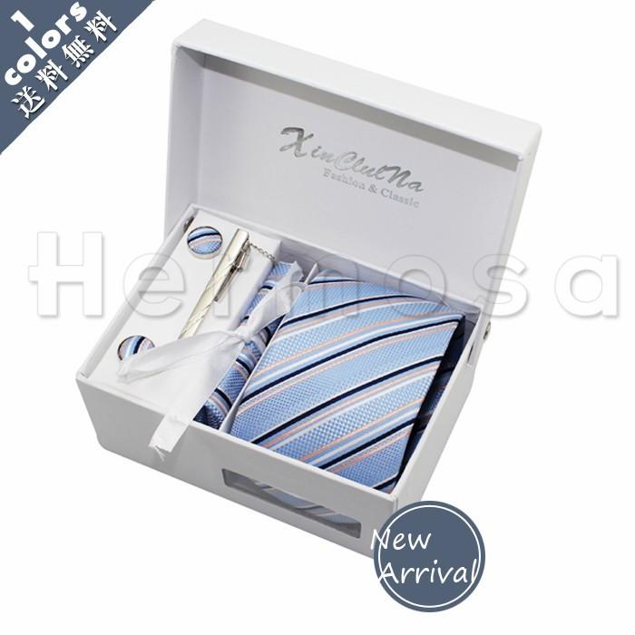 ネクタ メンズ 4点セット ビジネス フォーマル ネクタイ ネクタイピン カフスボタン ポケットチーフ ストライプ柄 スーツ 慶事 紳士用 結婚式 送料無料 01hgnk002 D04 Hermosa 通販 Yahoo ショッピング