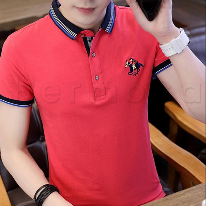 ポロシャツ メンズ 半袖 ビジネス カジュアル 薄手 男性用 ゴルフ Polo スポーツ かっこいい きれいめ 19夏新作 トップス サマー おしゃれ 送料無料 02hgt723 Hermosa 通販 Yahoo ショッピング