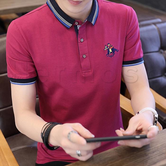 ポロシャツ メンズ 半袖 ビジネス カジュアル 薄手 男性用 ゴルフ Polo スポーツ かっこいい きれいめ 19夏新作 トップス サマー おしゃれ 送料無料 02hgt723 Hermosa 通販 Yahoo ショッピング