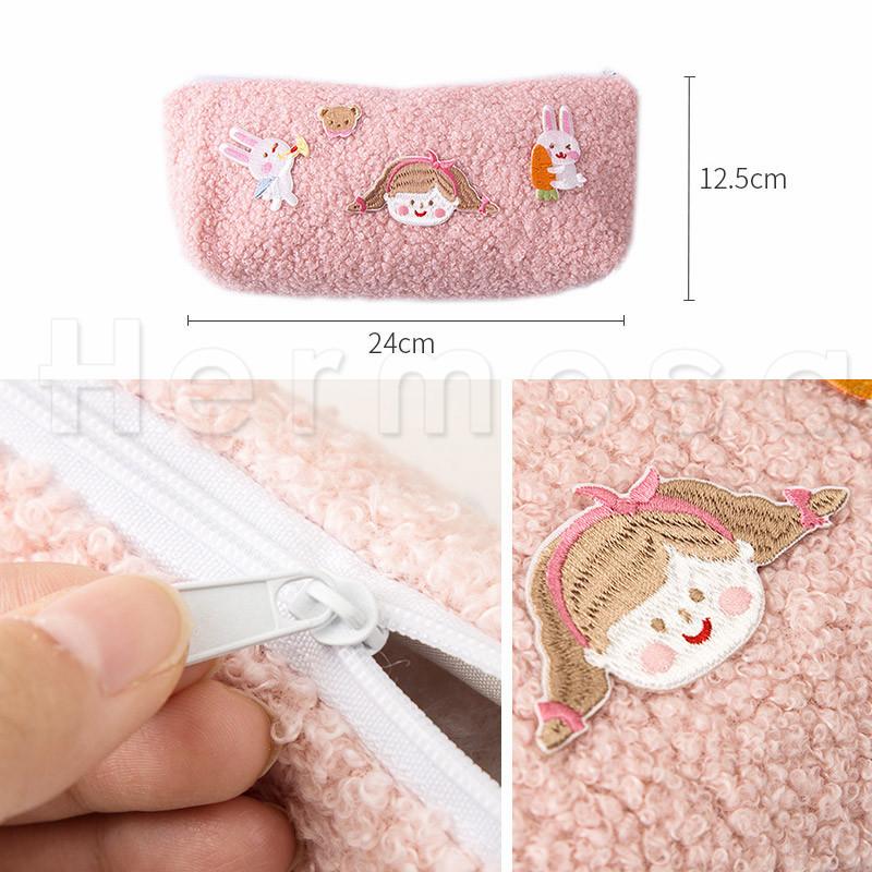 ペンケース ペンポーチ 女の子 子供用 もこもこ うさぎ アヒル 可愛い 筆箱 筆入れ 小物入れ 学生 大人 人気 おしゃれ 送料無料 21pc009 Hermosa 通販 Yahoo ショッピング