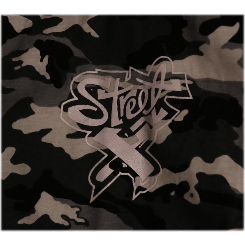 クレイジーボーイ 迷彩プリントTシャツ STREET-1 M〜LLサイズ 18-84