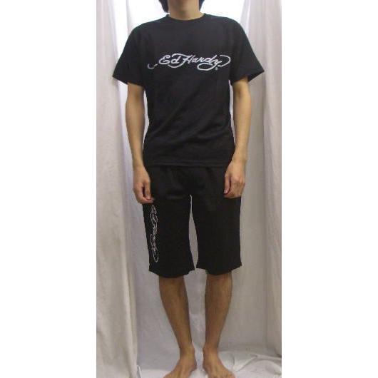 Ed Hardy（エド・ハーディー） エドハーディ 上下セット (半袖Tシャツ