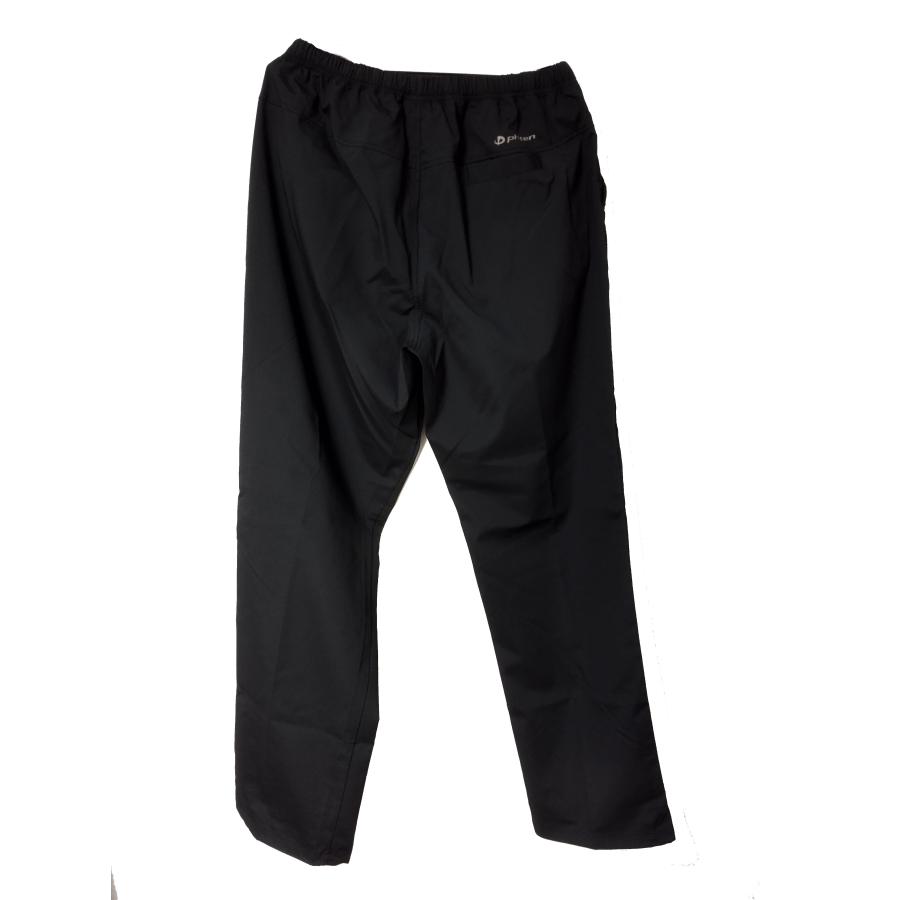 ファイテン メンズ ニットパンツ 黒 L・LLサイズ アクアチタン 布帛 前 