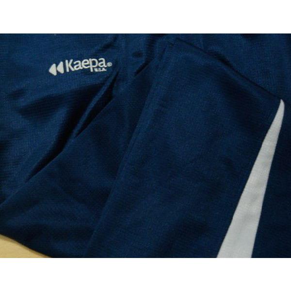 Kaepa（ケイパ） ジャージ パンツ 紺xライトグレイ 薄地 切替 73563