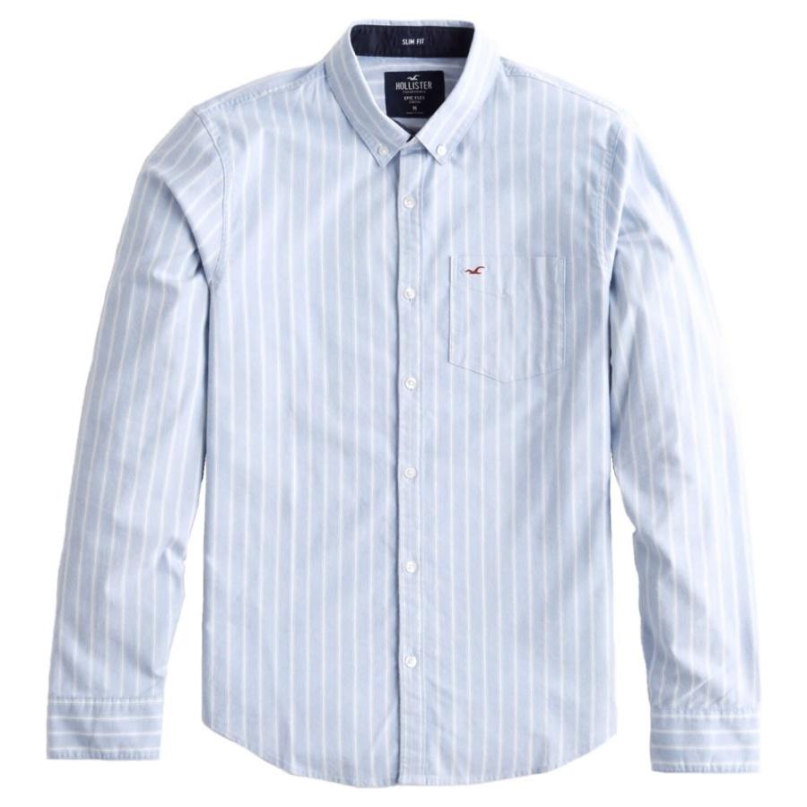 hollister stretch oxford muscle fit shirt