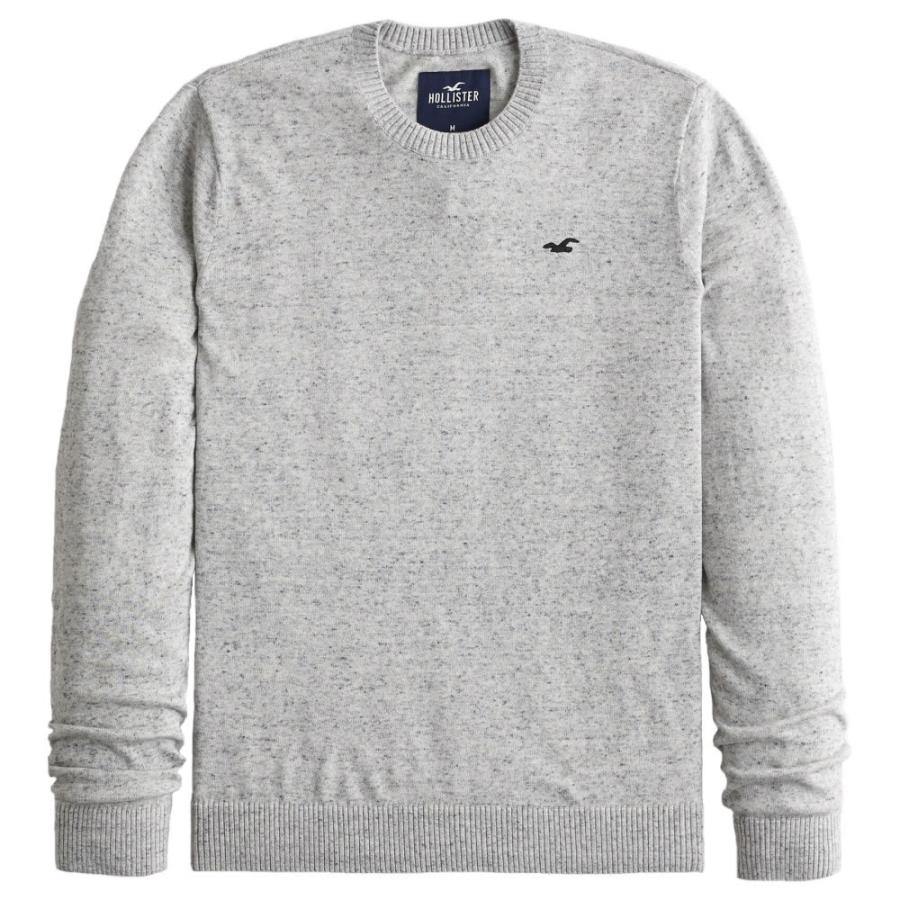 並行輸入品】【メール便送料無料】ホリスター メンズ セーター ( クルーネック ) Hollister Crew Sweater (グレー) 【ニット  セータ 】 :ihs1ths1865:ヒーローボックス - 通販 - Yahoo!ショッピング