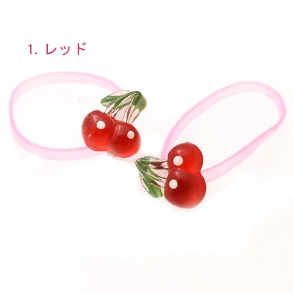 さくらんぼくまさんヘアゴム2点セット☆ ad3fb2309e9546d7994bdd7a3a0dc9