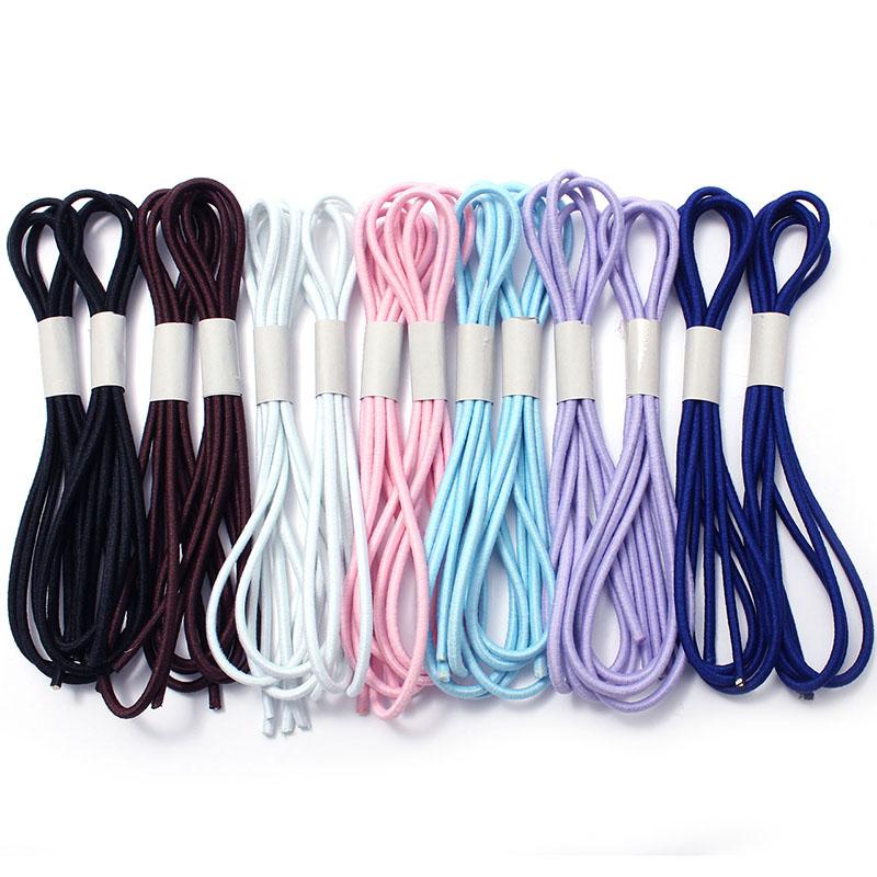 ヘアゴム カラーロングヘアゴム 2本組 HR-I19 Mサイズ 約2.5mm×100cm