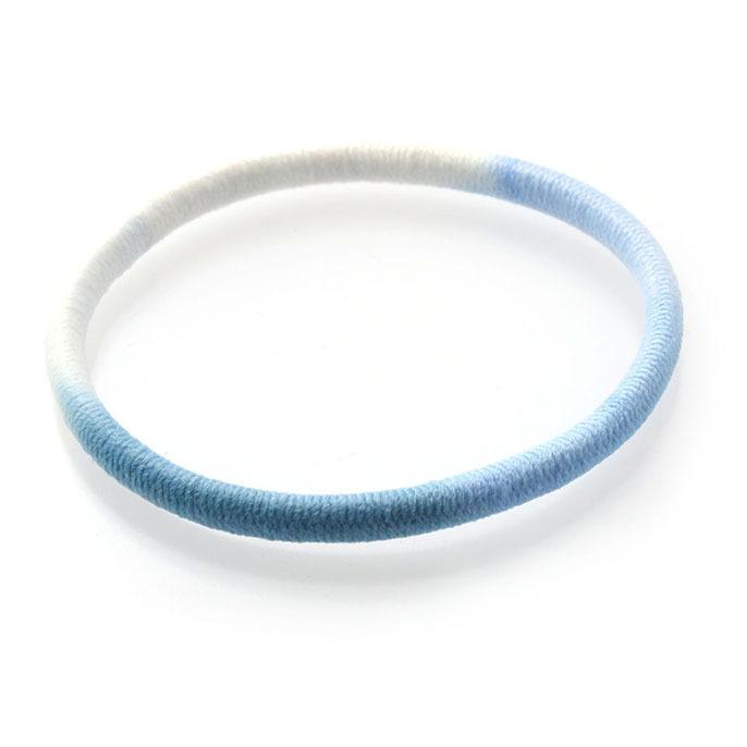 リングゴム マーブルストライプ レインボー HR-I57 ヘアゴム 金具なし