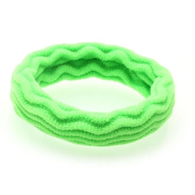 ヘアゴム リングゴム カラフル 洗えるヘアゴム ワッフルウェーブ