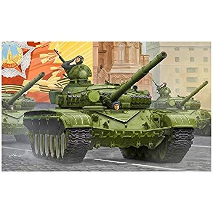 芸能人愛用 1/35 トランペッター ソビエト軍 09547 プラモデル (Mod.1983) 主力戦車 T-72A ミリタリー模型