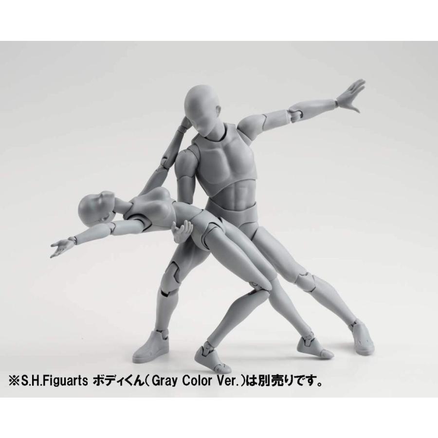 S H フィギュアーツ ボディちゃん Dx Set Gray Color Ver 約135mm Abs Pvc製 可動フィギュア Heros Shop 通販 Yahoo ショッピング
