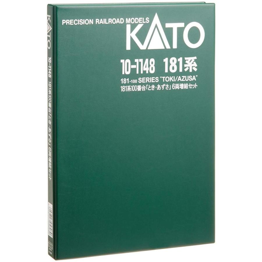 KATO Nゲージ 181系 100番台 とき 激安正規品 あずさ 市場 10-1148 電車 増結 鉄道模型 6両セット