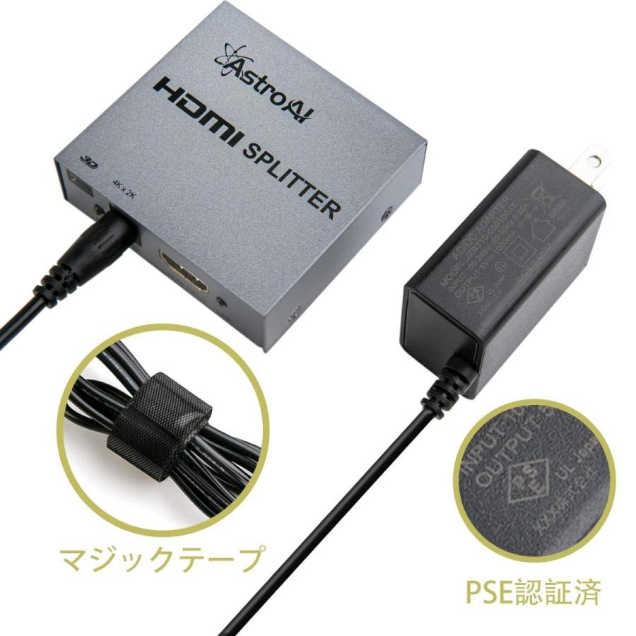Pse認証astroai 4k Hdmi 分配器 スプリッター 1入力2出力 同時出力 Nintendo Switch 動作確認済 Hdcp Heros Shop 通販 Yahoo ショッピング
