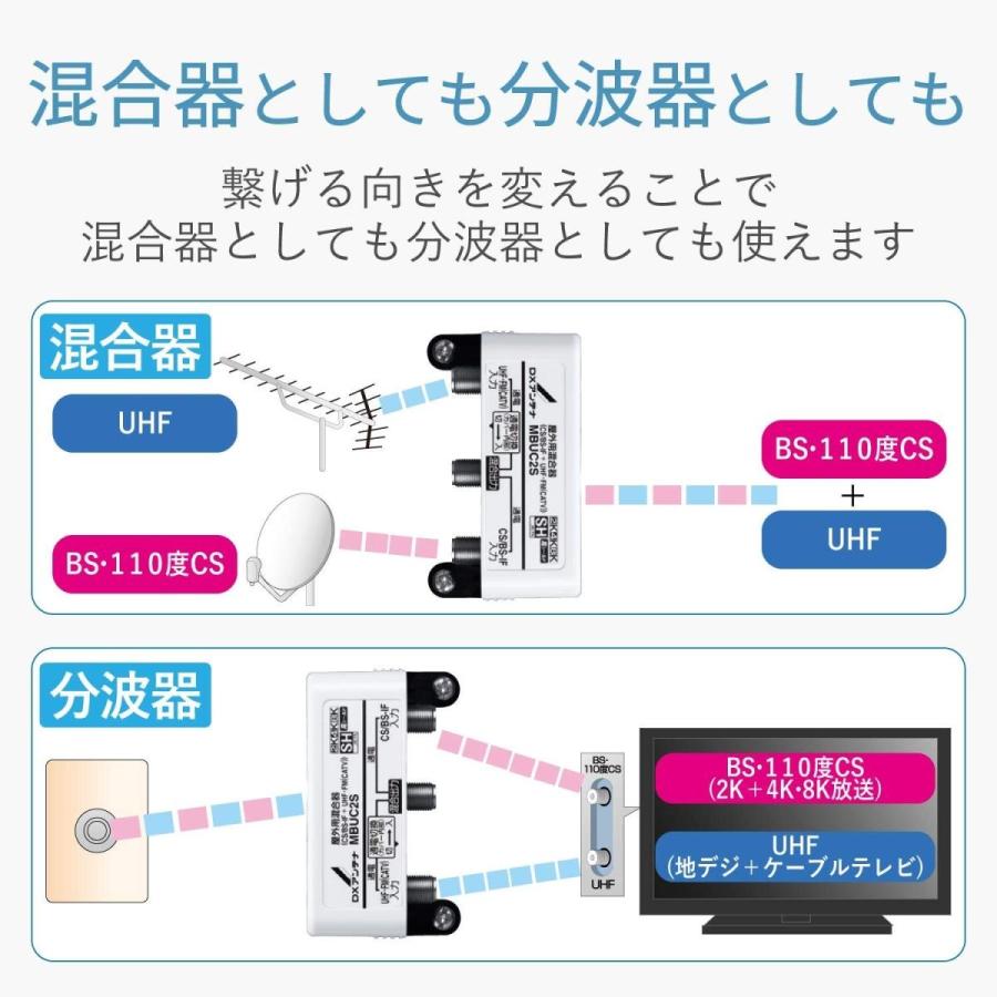 DXアンテナ 屋外用混合(分波)器 (CS BS-IF+UHF・FM(CATV)) MBUC2S(B) :20190802221156-00106:heros-shop - 通販 - Yahoo!ショッピング DXアンテナ 屋外用混合(分波)器 (CS BS-IF+UHF・FM(CATV)) MBUC2S(B) :20190802221156-00106:heros-shop - 通販 - Yahoo!ショッピング