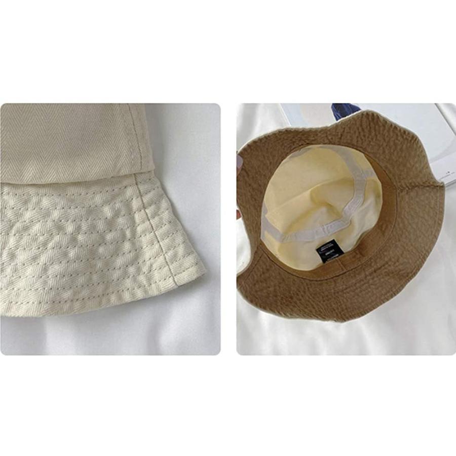 Croogo 夏用 キャップ メンズ 女優帽 帽子 メンズ バケットハット 帽子 リング 漁師帽子 漁師の帽子 帽子 日よけ メンズ 熱中症予防 軽量 使い勝手の良い