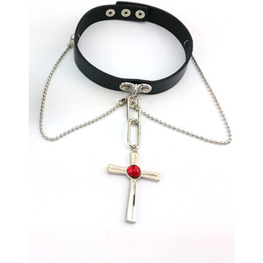 人気ファッション クロス コスプレネックレス パンク 襟のネックレス アニメ アクセサリー ハロウィーン 小道具 20201207210008 00013 Heros Shop 通販 Yahoo ショッピング