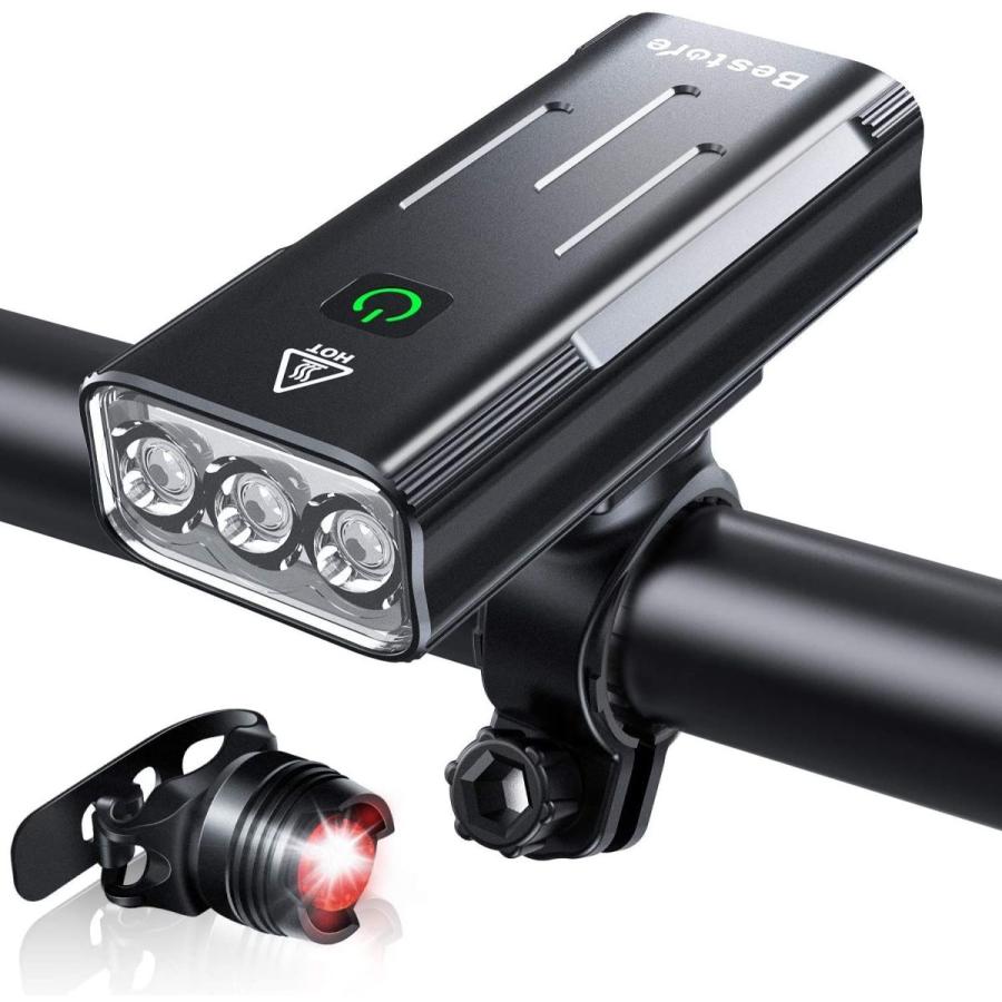 Bestore 自転車 ライト 大容量50mah Usb充電式 自転車ヘッドライト Led Usb充電 防水 800ルーメン 自転車用ヘ Heros Shop 通販 Yahoo ショッピング