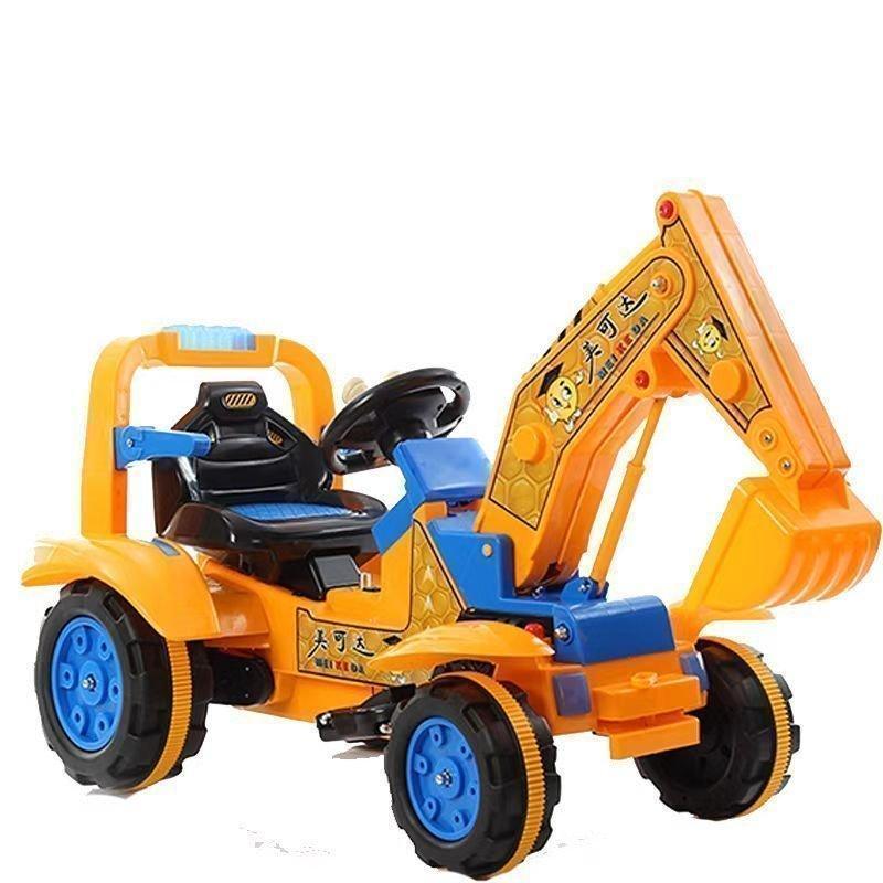 【ラスト1点】 クリス乗用玩具 電動式 ショベルカー ブルドーザー 組立簡単 クリス 誕生日 パワーショベル 多機能 【3439314859】(17468円)