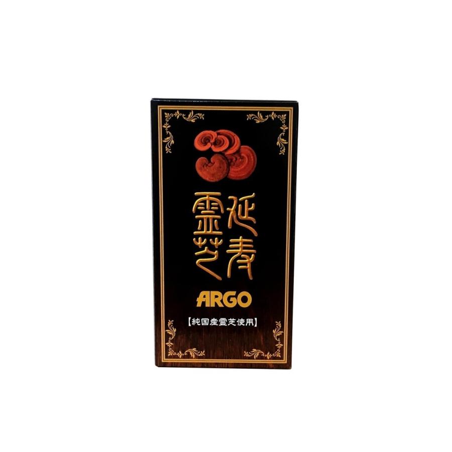 延寿霊芝ARGO 180粒 純国産霊芝 長野県産 健康食品 サプリメント 効能 