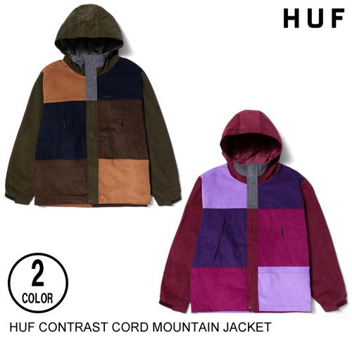 HUF ハフ CONTRAST CORD MOUNTAIN JACKET 2色 L マウンテンジャケット 