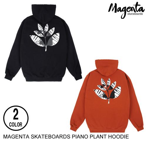 MAGENTA SKATEBOARDS マジェンタ PIANO PLANT HOODIE 2色 M-L パーカー 