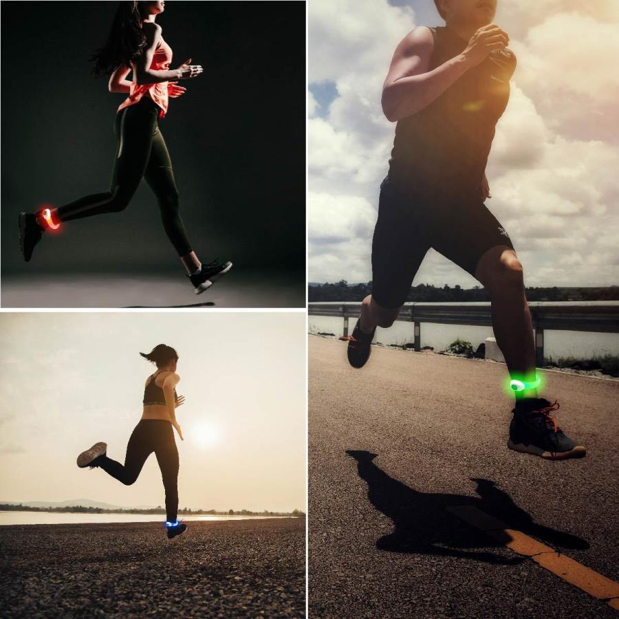 アームバンド ランニング ジョギング ウォーキング おしゃれ Led メンズ レディース 光る ライト 反射材 反射バンド Armband 01 Heureux 通販 Yahoo ショッピング