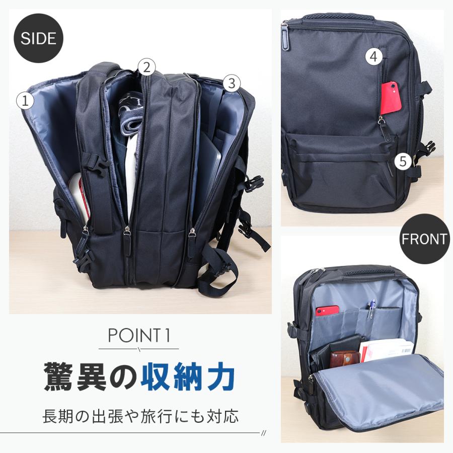 リュックサック メンズ 大容量 通学 通勤 ビジネスリュック レディース