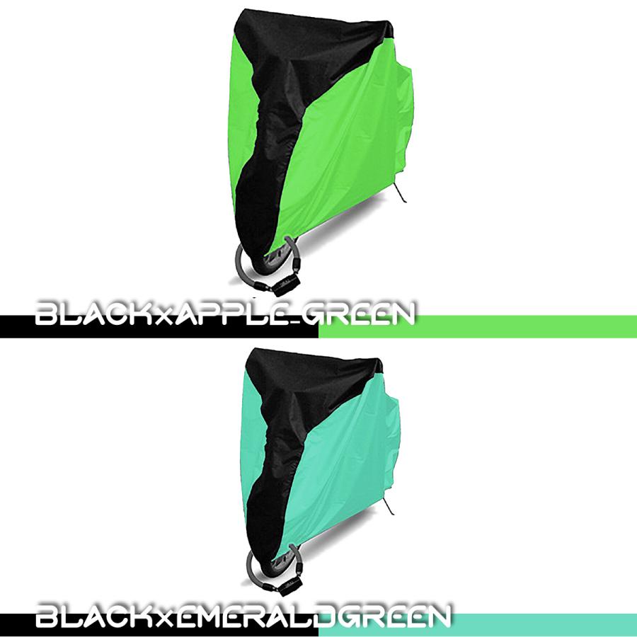 自転車カバー 厚手 防水 子供乗せ 飛ばない 子供用 子ども キッズ サイクルカバー 破れない 撥水 防風 シルバー こども 大人用 | ブランド登録なし | 28