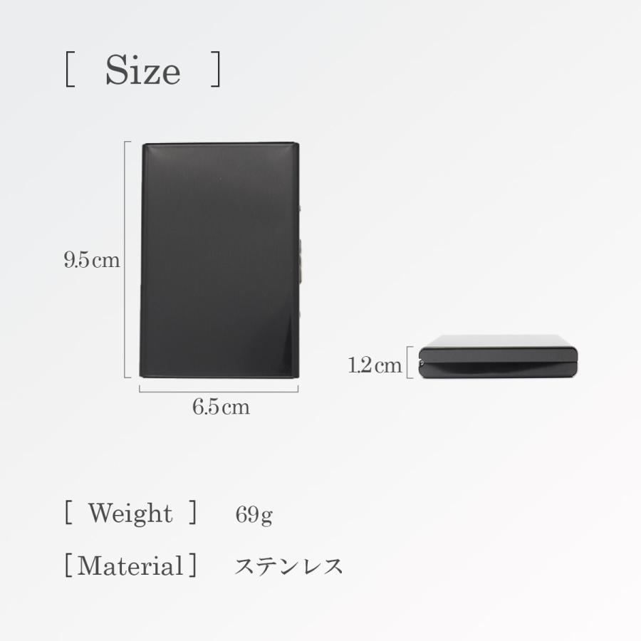 カードケース メンズ 名刺入れ 薄型 薄い 軽量 スリム 硬質 スキミング