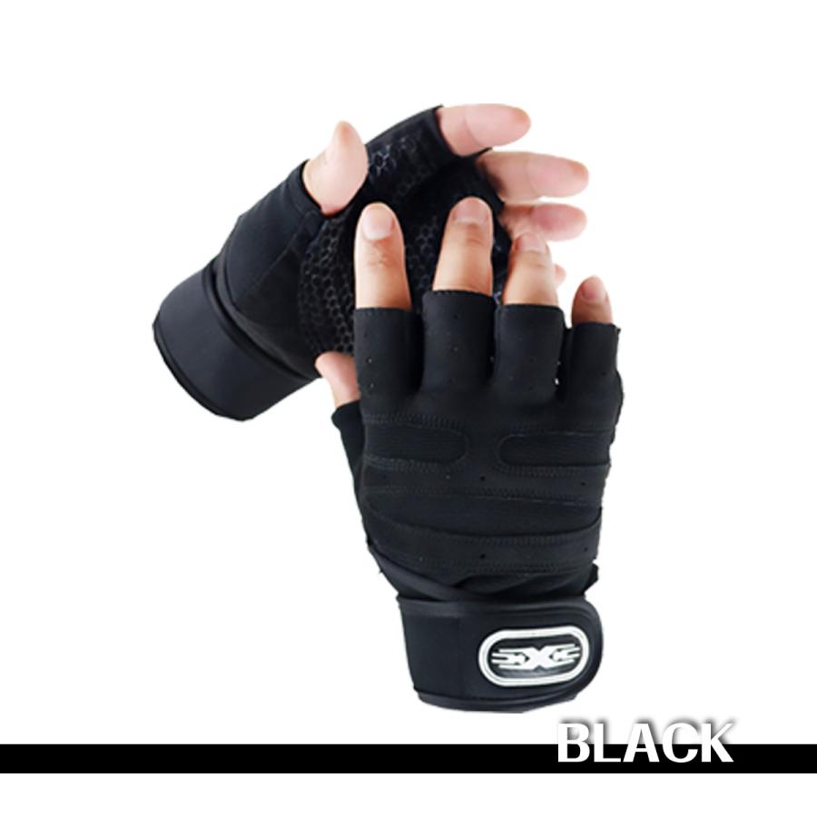 トレーニング グローブ パワーグリップ ウエイトトレーニング ダンベル ベンチプレス グッズ リストフラップ付き 手袋 器具 筋トレ 保護