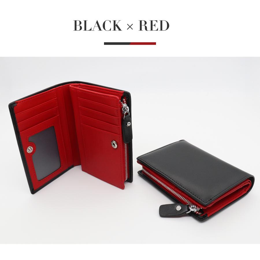 財布 メンズ 本革 二つ折り ラウンドファスナー L字 小銭入れあり