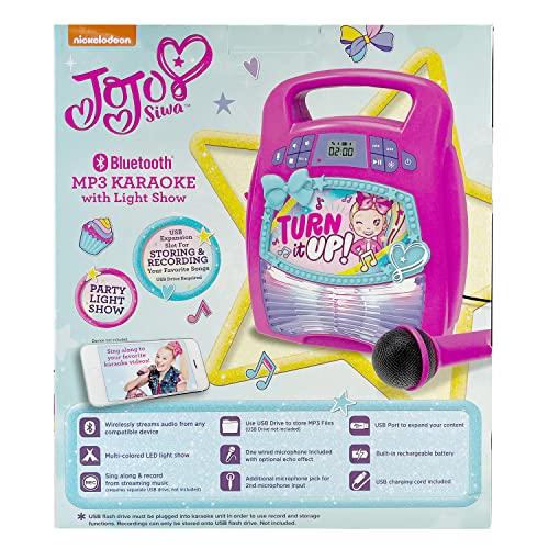 ベストセラー eKids JoJo Siwa Bluetooth Portable MP3 Karaoke Machine for Girls Player Lig